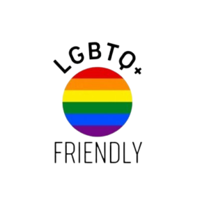 Logo LGBTQ+ friendly - accueil - coaching de vie - coaching professionnel - hypnose