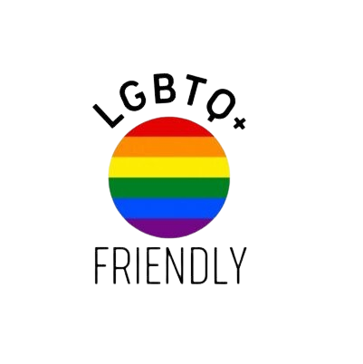 Logo LGBTQ+ friendly - accueil - coaching de vie - coaching professionnel - hypnose