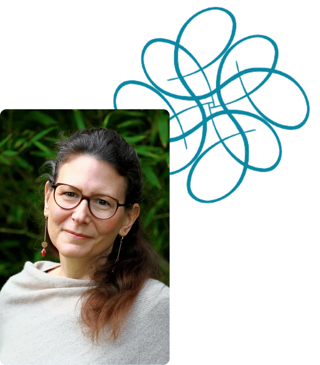 photo de Sylvie Rauwel et logo