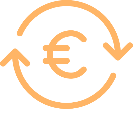 signe euro flèches circulaires remboursement